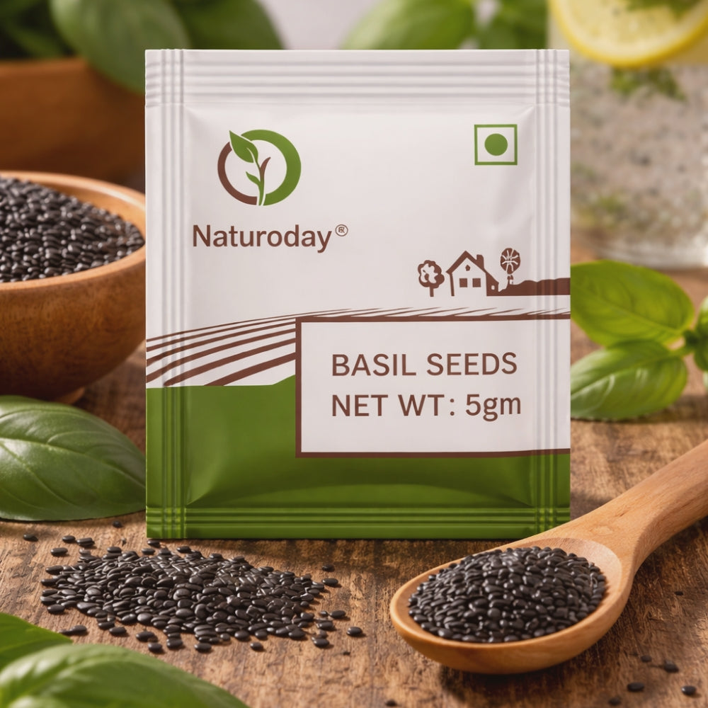 Raw Basil Seeds (Sabja)